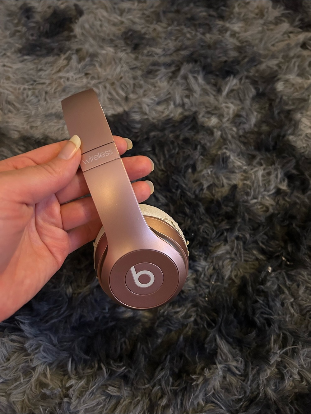 ❤️❤️ Rose Gold Beats by Dre Solo Headphones